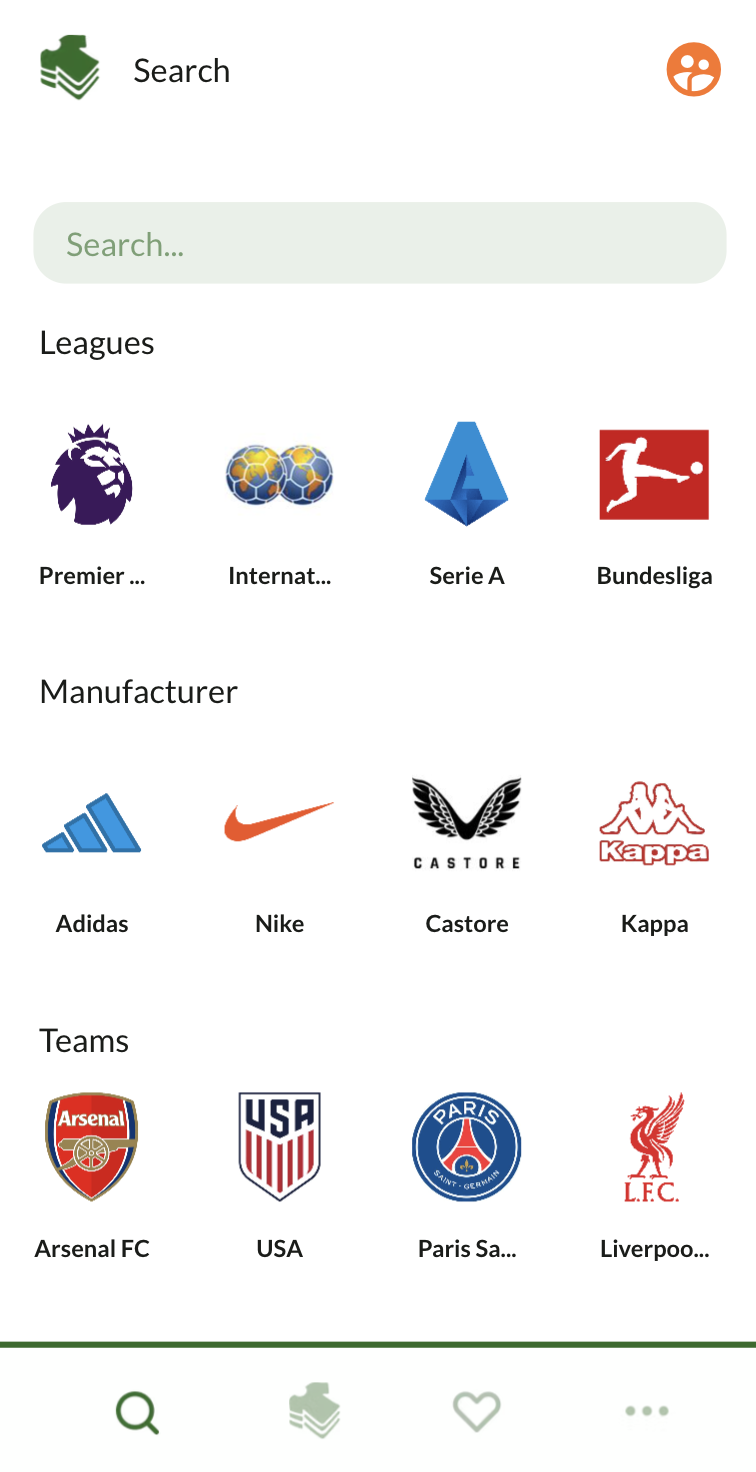 Shirt Squad screen 1